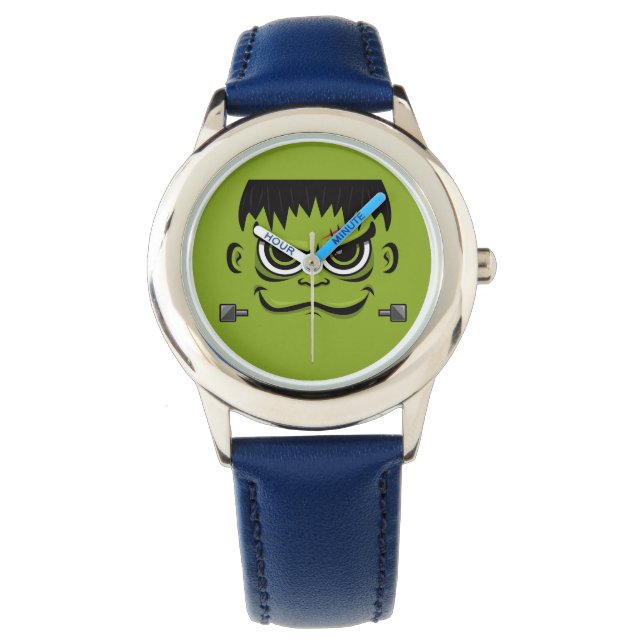 Reloj De Pulsera Face Frankenstein Halloween (Anverso)
