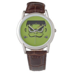 Reloj De Pulsera Face Frankenstein Halloween