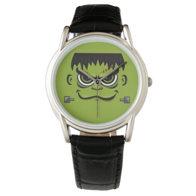Reloj De Pulsera Face Frankenstein Halloween (Anverso)