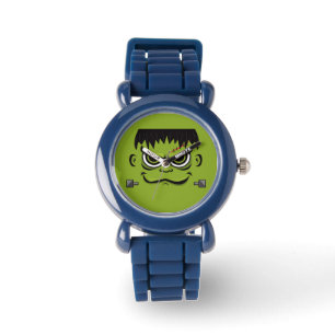 Reloj De Pulsera Face Frankenstein Halloween