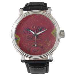 Reloj De Pulsera Face of a Flame