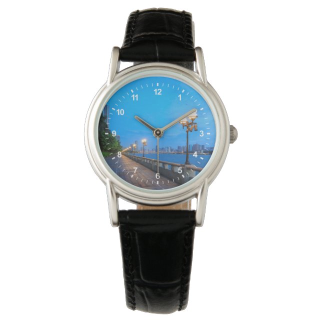 Reloj De Pulsera Fachada de la ciudad de Guangzhou (Anverso)