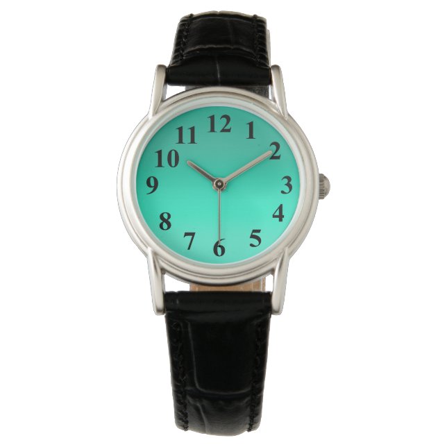 Reloj De Pulsera Fade de Seafoam (Anverso)