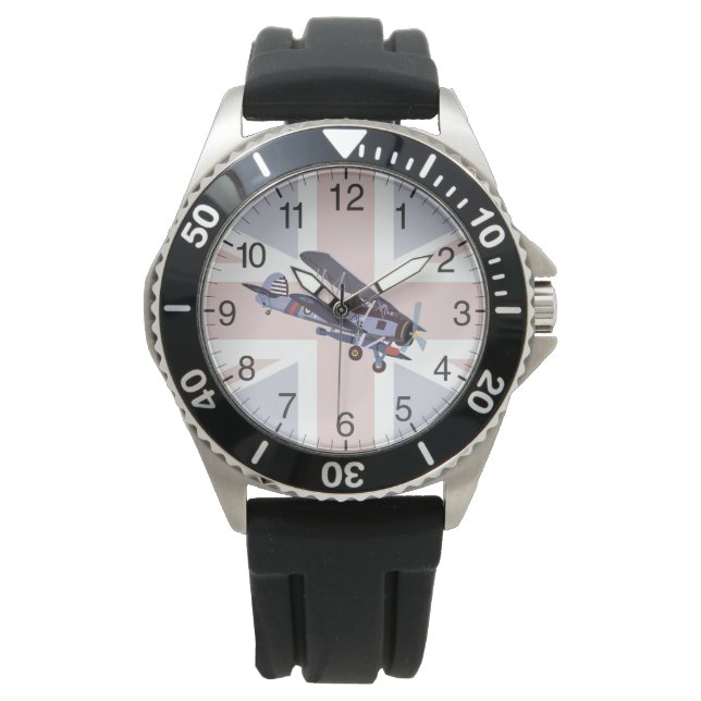 Reloj De Pulsera Fairey Swordfish British Torpedo Bomber (Anverso)