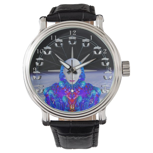 Reloj De Pulsera Fairground in Space (Anverso)
