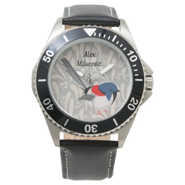 Reloj De Pulsera Fairy Wren (Anverso)