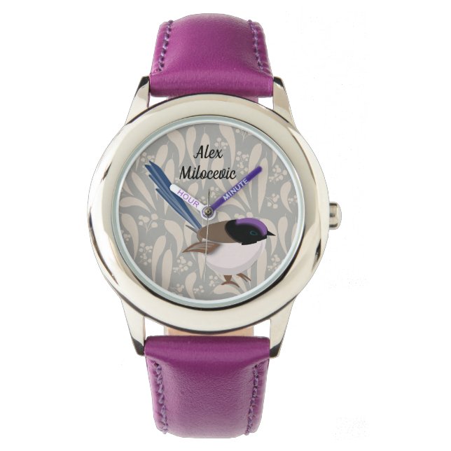 Reloj De Pulsera Fairy Wren (Anverso)