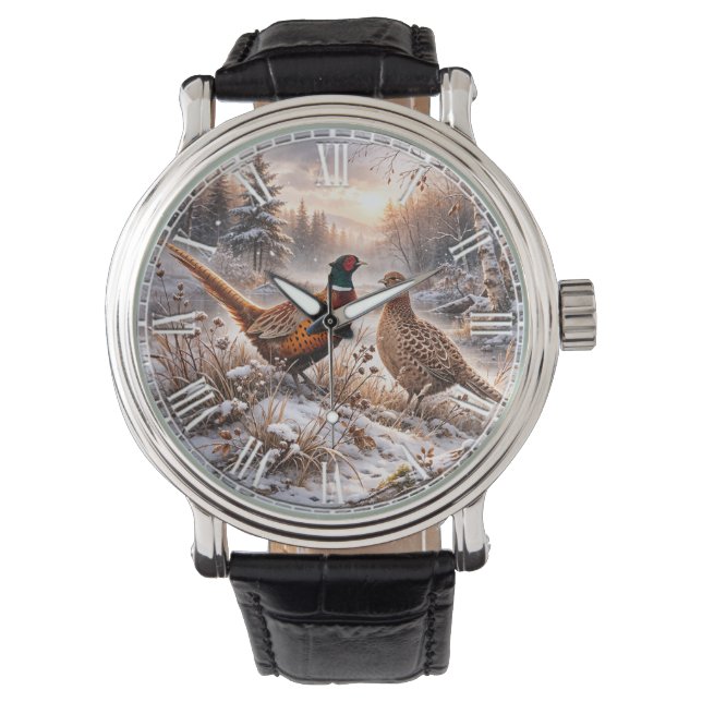 Reloj De Pulsera Faisán  (Anverso)