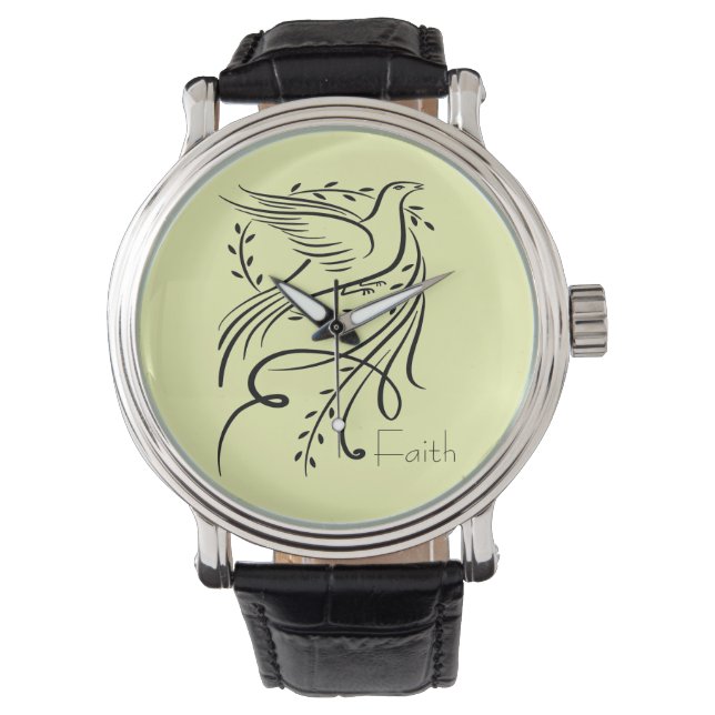 Reloj De Pulsera Faith Dove Watch (Anverso)