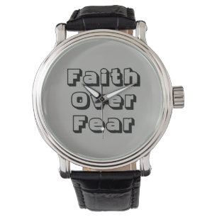 Reloj De Pulsera Faith Over Fear Watch