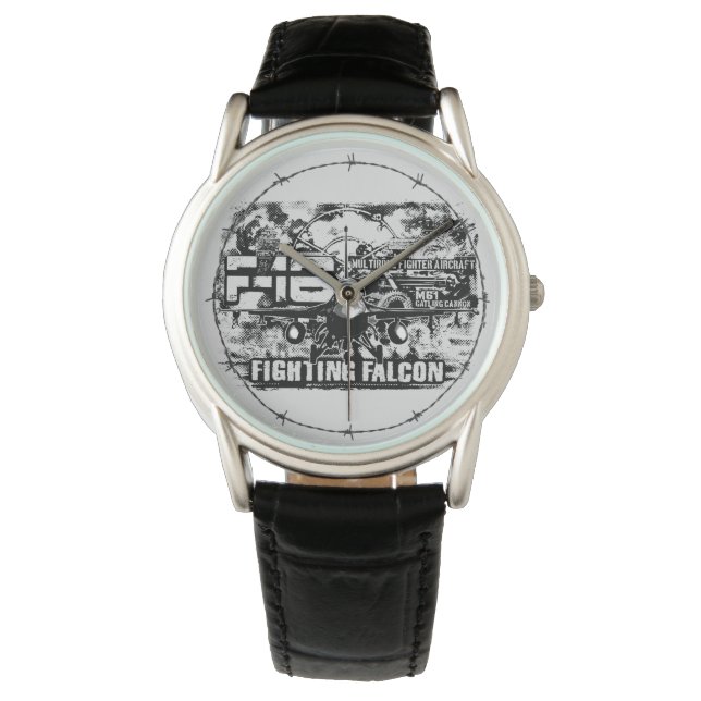 Reloj De Pulsera Falcon de combate F-16 (Anverso)