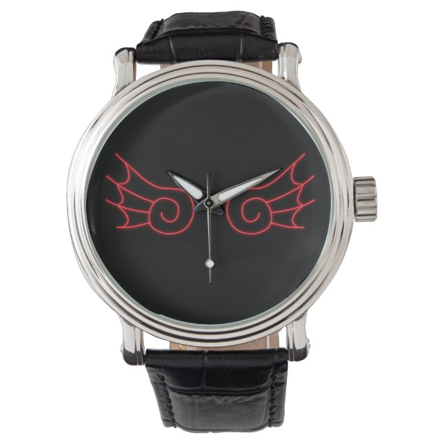 Reloj De Pulsera Falln Chibi Demon Wings (Anverso)