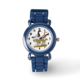 Reloj De Pulsera Familia de patos de Sajonia