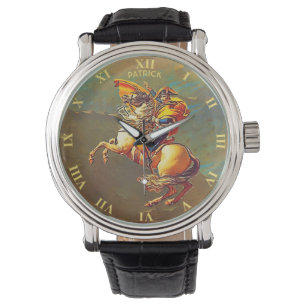 Reloj De Pulsera Famoso Psicodélico Fractal Napoleón Por David
