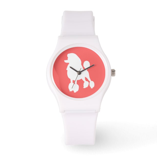 Reloj De Pulsera Fancy Poodle Watch (Anverso)