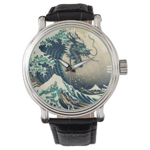 Reloj De Pulsera Fantasía acaricia el mítico dragón japonés