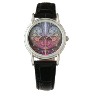 Reloj De Pulsera Fantasía irreal abstracta arte fractal