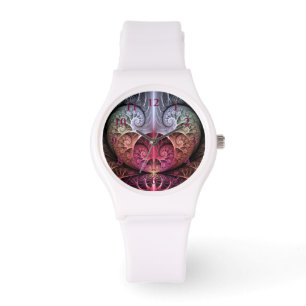 Reloj De Pulsera Fantasía irreal abstracta arte fractal