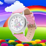 Reloj De Pulsera fantasía lindo unicornio añadir nombre Watch<br><div class="desc">fantasía lindo unicornio añadir nombre Watch</div>