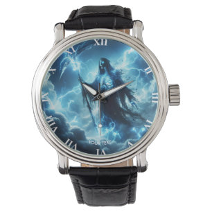 Reloj De Pulsera Fantasía nubes de tormenta barata iluminan