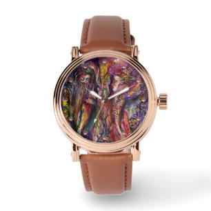 Reloj De Pulsera Fantasía púrpura VIVIENE Y MERLIN