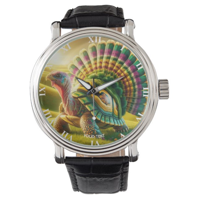 Reloj De Pulsera Fantasía suave mezcla de tortugas turcas (Anverso)