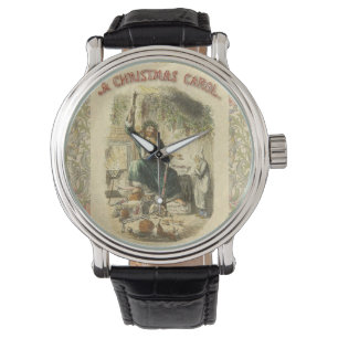 Reloj De Pulsera Fantasma de la Navidad Presente Scrooge