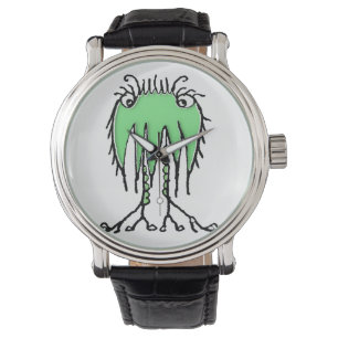 Reloj De Pulsera Fantasy cute alien drawing