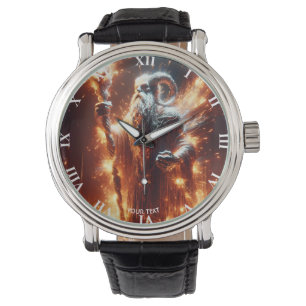 Reloj De Pulsera Fantasy Cute Fair Old Wizard