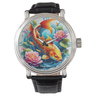 Reloj De Pulsera Fantasy Cute Vivid Flowers