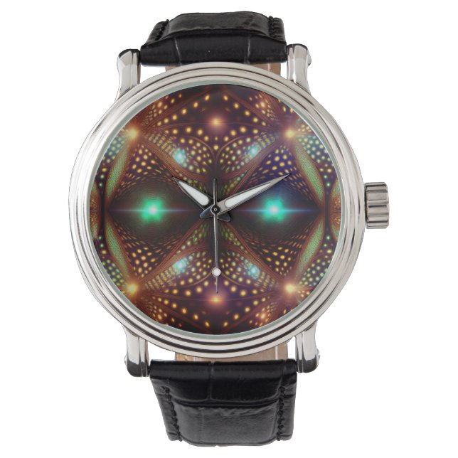 Reloj De Pulsera Fantasy Mandelbrot Fractal (Anverso)