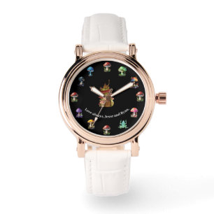 Reloj De Pulsera Fantasy Mushroom