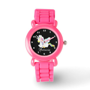 Reloj De Pulsera Fantasy unicorn agrega chicas de nombres