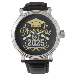 Reloj De Pulsera Farmacéutico Est 2025 Graduación de Farmacia