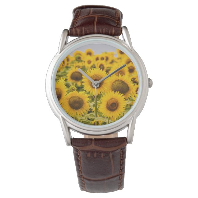 Reloj De Pulsera Farms | A Sunflower Field (Anverso)