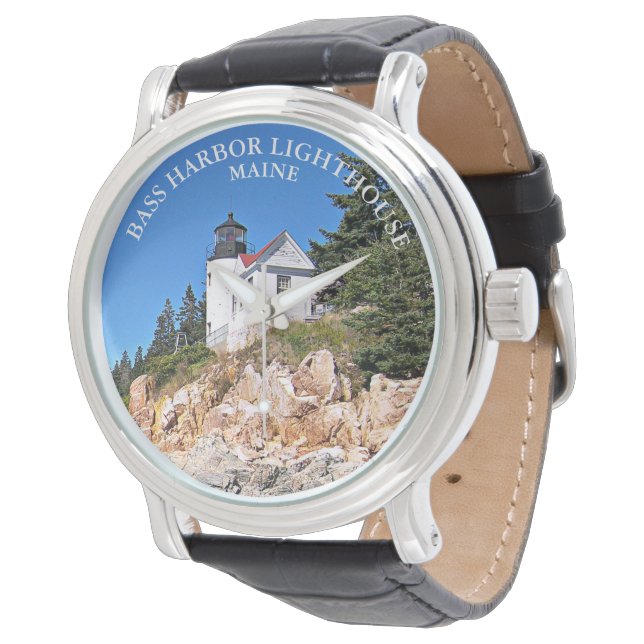 Reloj De Pulsera Faro de Bass Harbour, Maine eWatch (Angular)