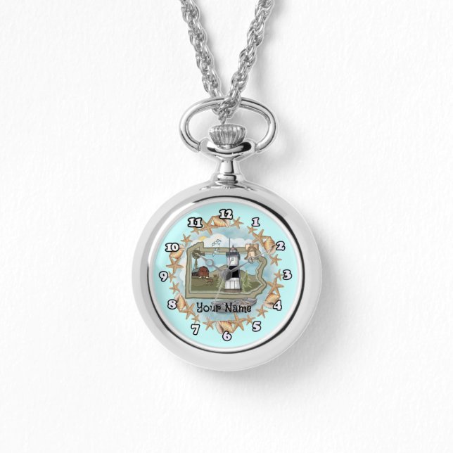 Reloj De Pulsera Faro de concha de Pensilvania (Anverso)