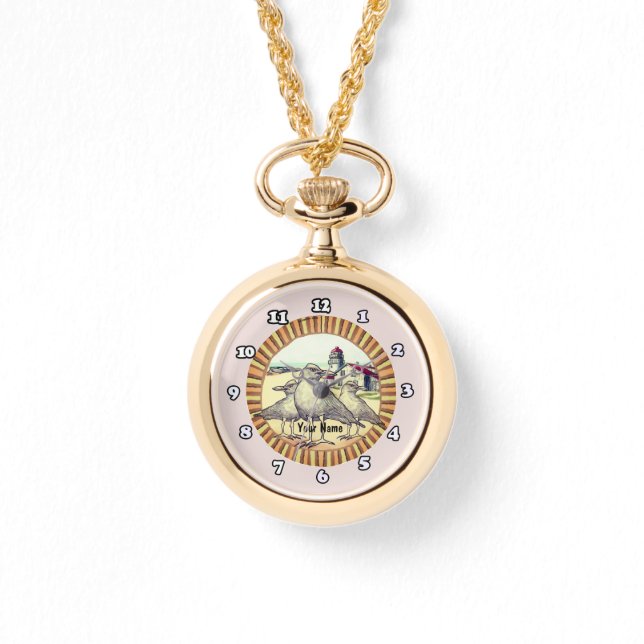 Reloj De Pulsera Faro de Gaviota  (Anverso)