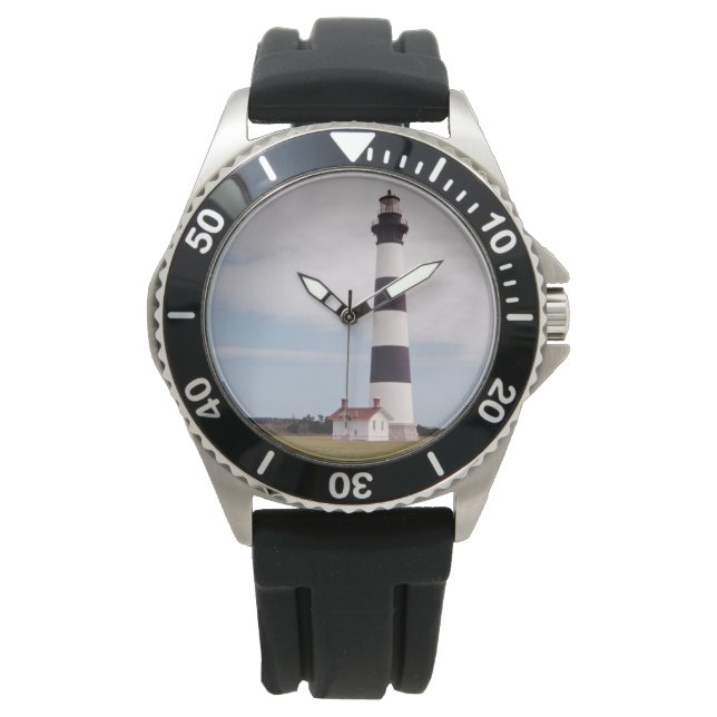 Reloj De Pulsera Faro de la isla Bodie (Anverso)