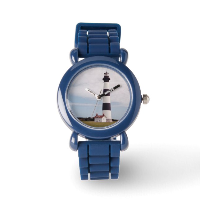 Reloj De Pulsera Faro de la isla Bodie (Anverso)