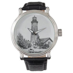 Reloj De Pulsera Faro de la isla Galloo