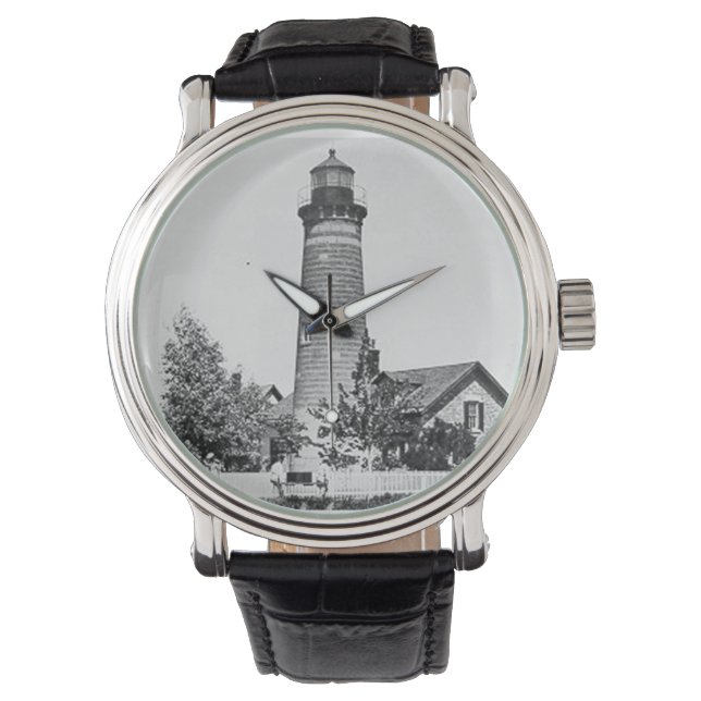 Reloj De Pulsera Faro de la isla Galloo (Anverso)