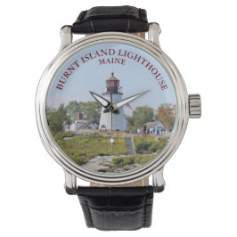 Reloj De Pulsera Faro de la isla quemada, Maine eWatch