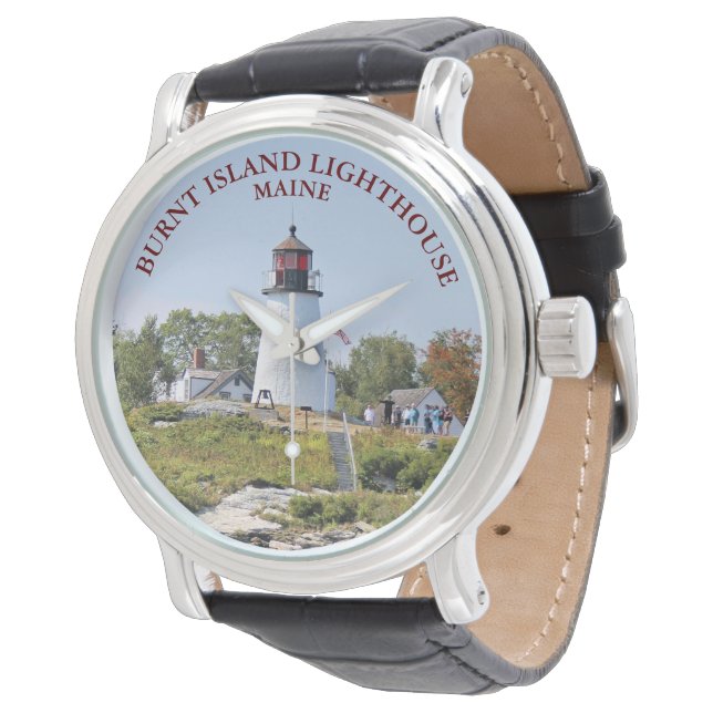Reloj De Pulsera Faro de la isla quemada, Maine eWatch (Angular)