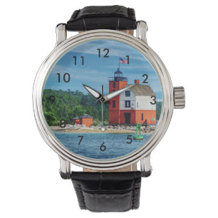 Reloj De Pulsera Faro de la isla redonda