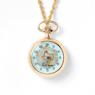 Reloj De Pulsera Faro de las conchas de Texas