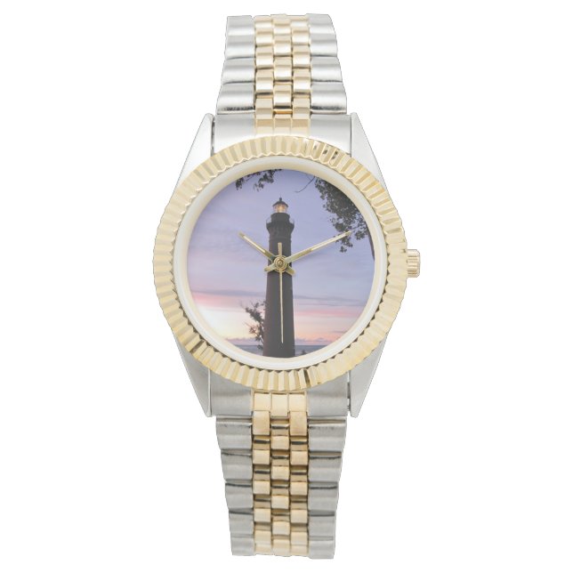 Reloj De Pulsera Faro de Little Sable Point (Anverso)