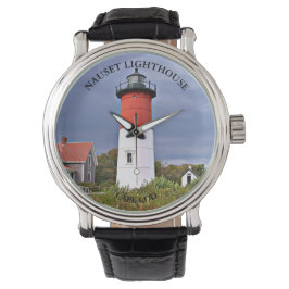 Reloj De Pulsera Faro de Nauset, eWatch de Cape Cod Massachusetts