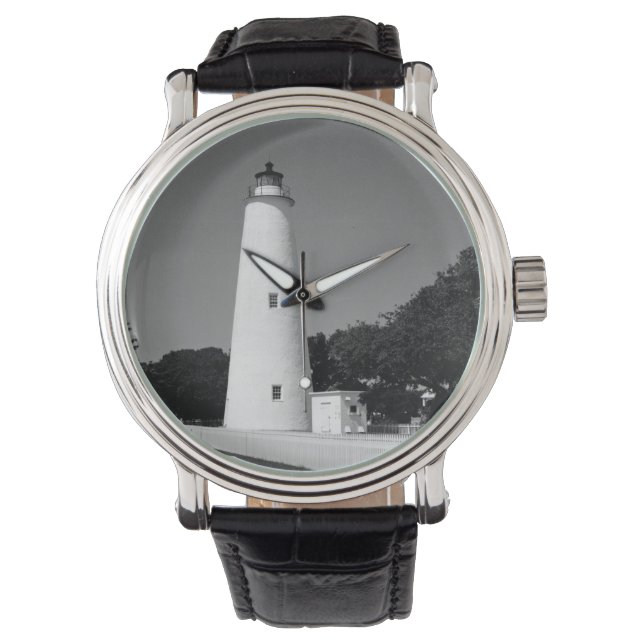 Reloj De Pulsera Faro de Ocracoke (Anverso)