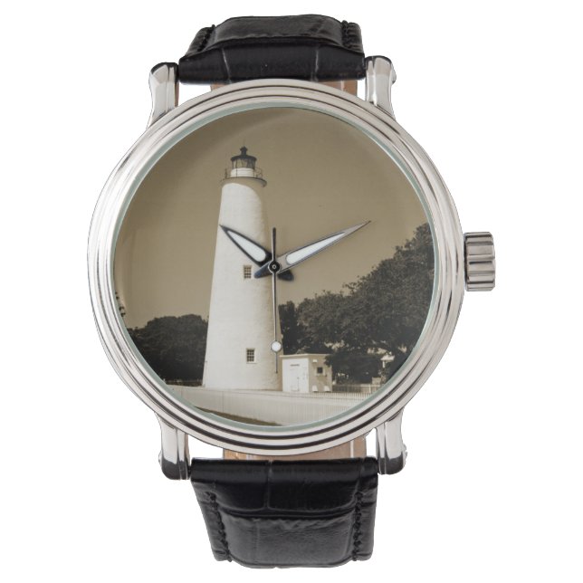 Reloj De Pulsera Faro de Ocracoke (Anverso)